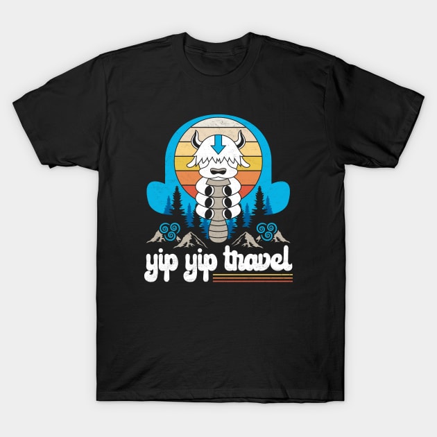 Yip Yip Travel T-Shirt by logozaste